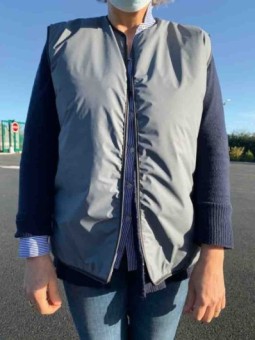 Veste passe couloir grise...