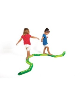 Parcours de marche serpentin