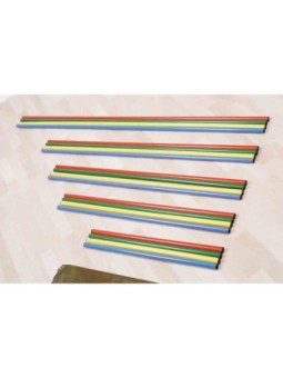 Lot de 10 jalons plastiques...