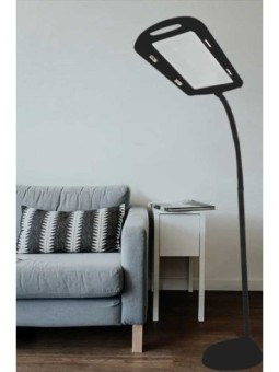 Maxi-loupe éclairante sur pied