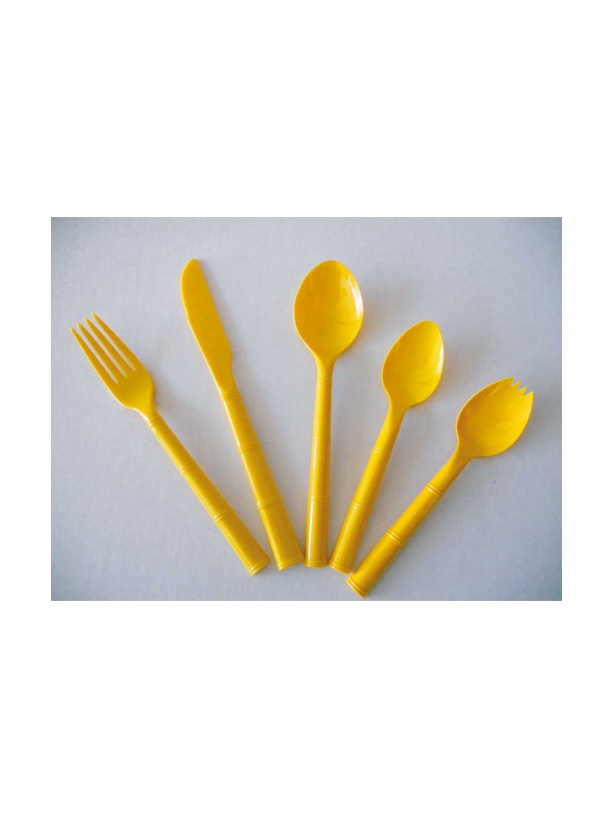 Lot de 12 cuillères à café plastiques