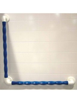 Barre spécial douche Grip bleu