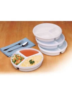 Assiette à compartiment