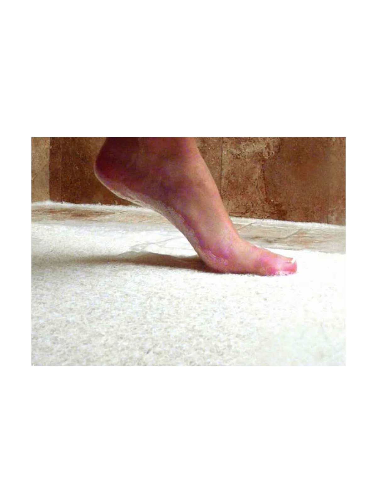 Tapis de douche Antigua gris