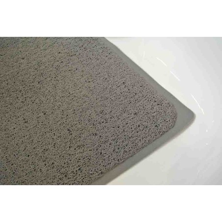 Tapis de baignoire Antigua gris