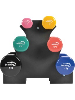 Paire d'haltères néoprène 3 kg