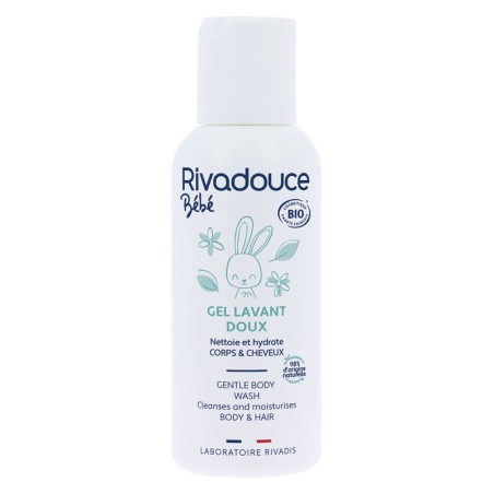 Gel doux lavant RIVADOUCE bébé certifié Bio