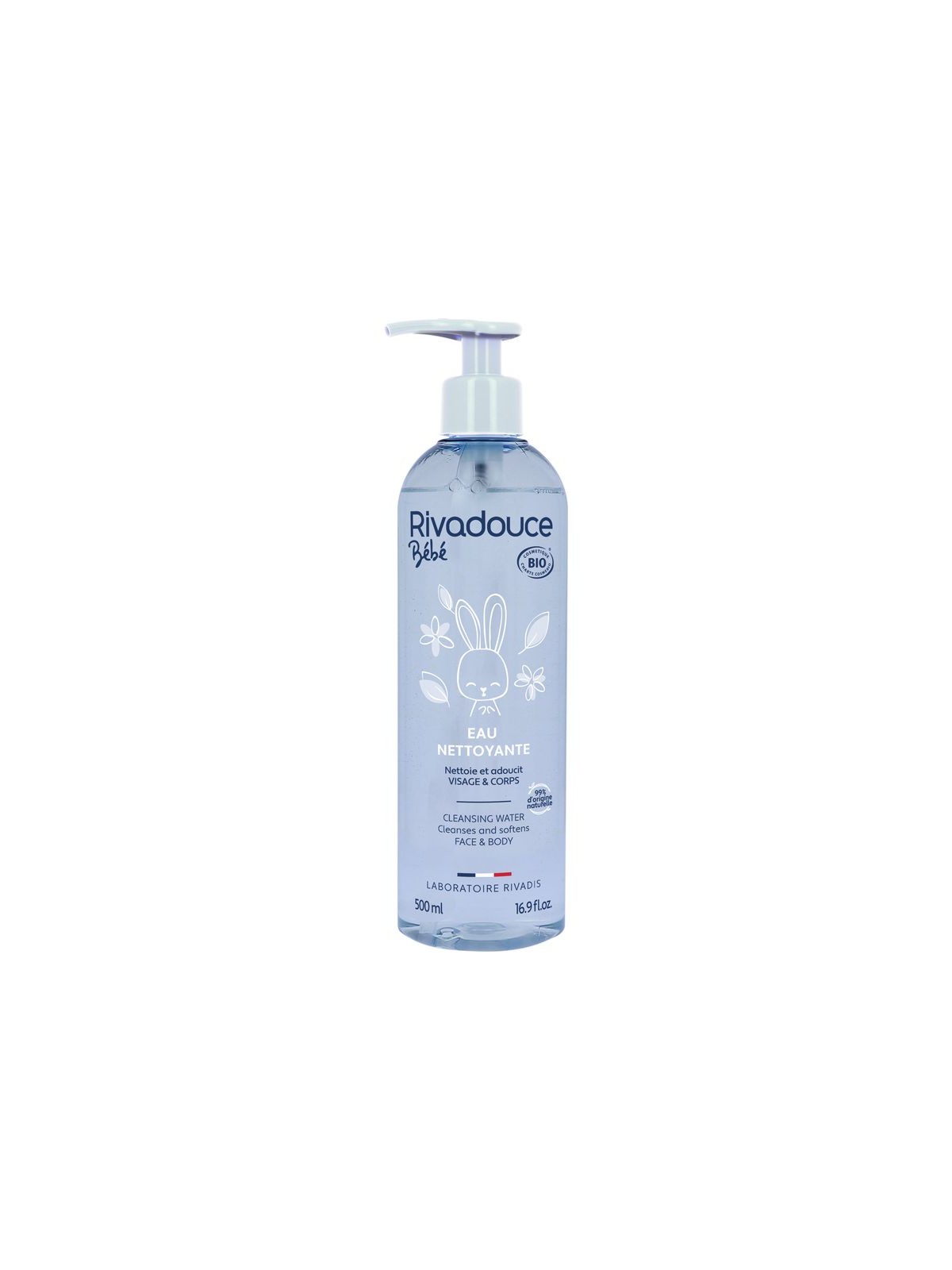 Eau nettoyante RIVADOUCE bébé certifié Bio