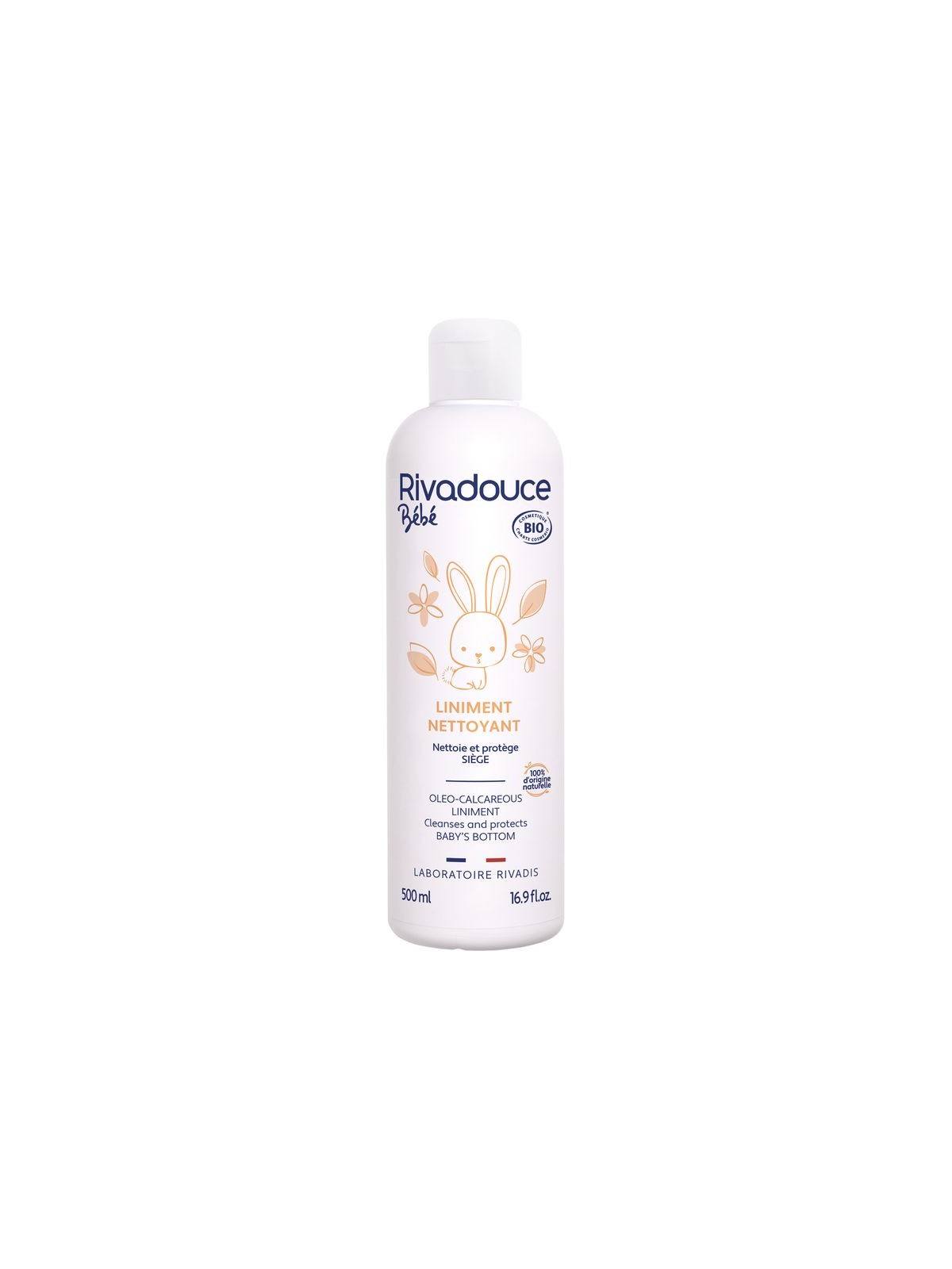 Liniment nettoyant RIVADOUCE bébé certifié Bio