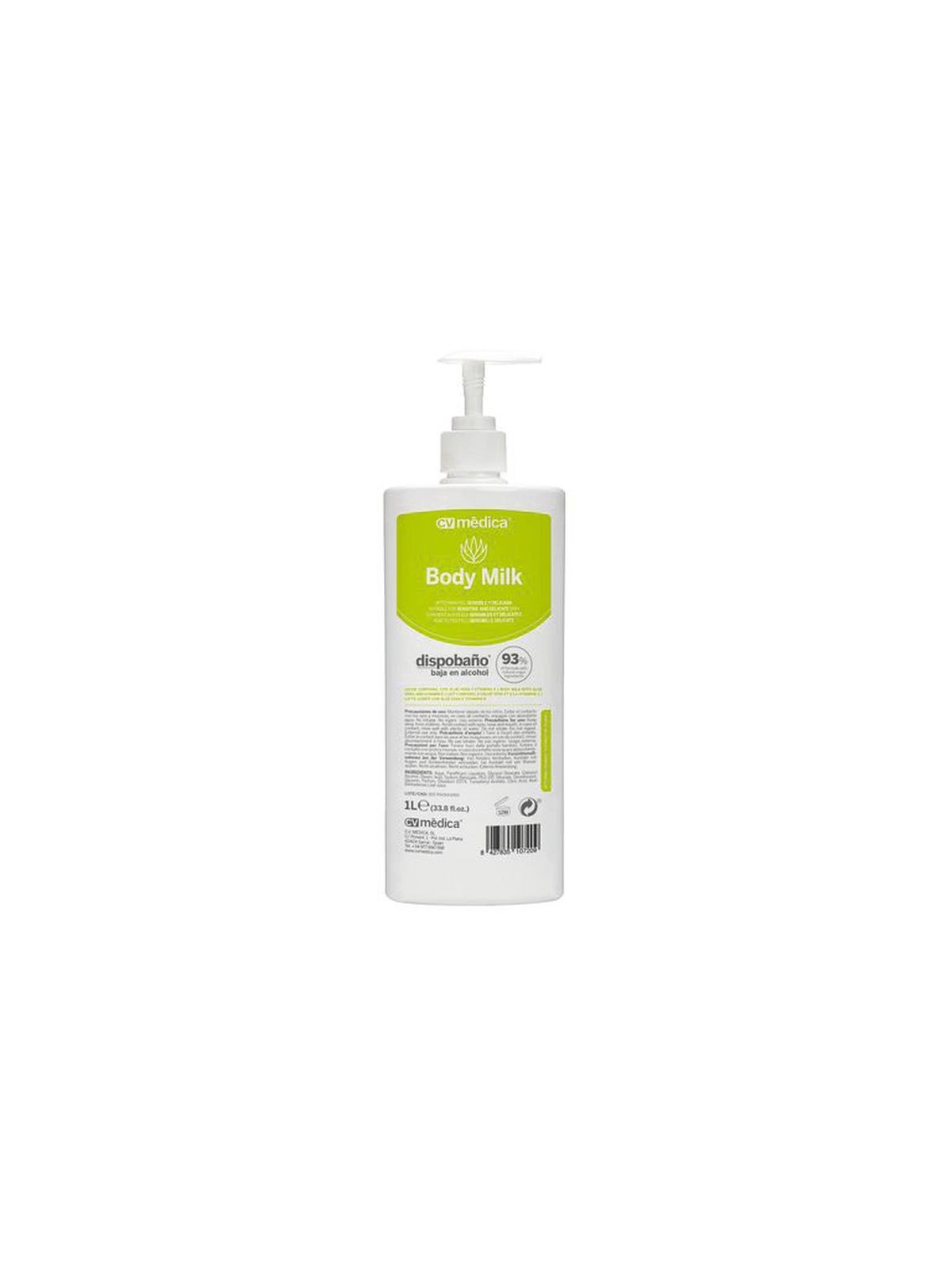 Lait hydratant à l'Aloé Véra DISPOBAÑO