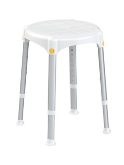 Tabouret de douche Capri rond