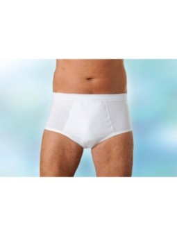 Slip fermé homme blanc...