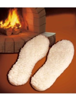 Semelles laine vierge